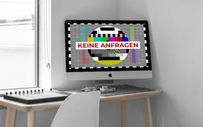 Keine Anfragen über deine Website